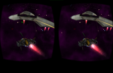  Cardboard 3D VR Space FPS game: Pořídit screenshot
